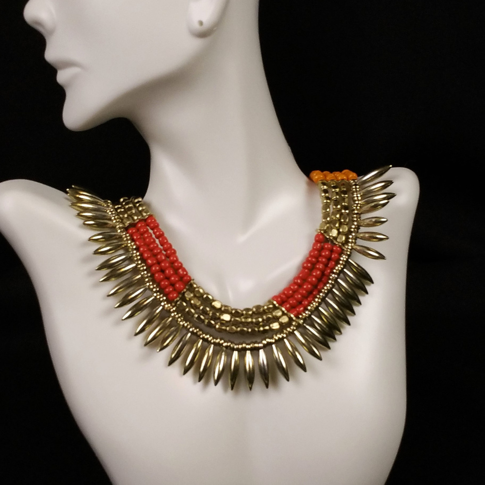 Orion Fashion Necklace Beads Collar Choker NWT